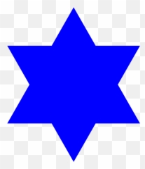 Free Jewish Star Cliparts Download Art - Of David Filled Emoji