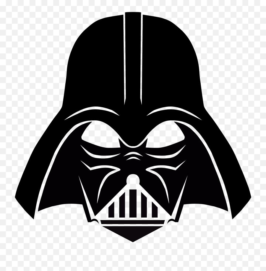 Darth Vader Clipart Mask - Darth Vader Head Emoji,Darth Vader Emoji Copy Paste