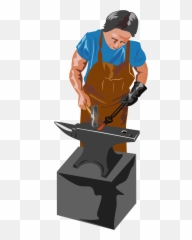 Clipart - Blacksmith Clipart Emoji,Blacksmith Emoji