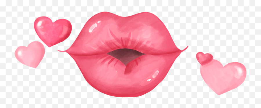 Download Png Kiss Lips Png U0026 Gif Base - Kiss Day Vector Emoji,Lip Emoji
