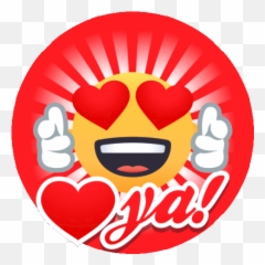 Love Ya Smiley Guy GIF - LoveYa SmileyGuy Joypixels Discover u0026 Share GIFs Happy Emoji