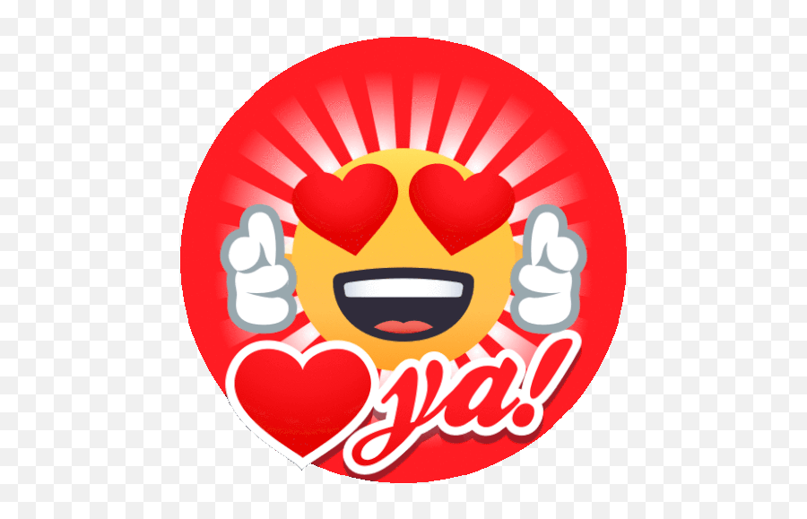 Love Ya Smiley Guy Gif - Loveya Smileyguy Joypixels Discover U0026 Share Gifs Happy Emoji,Love Emoticons For Texting