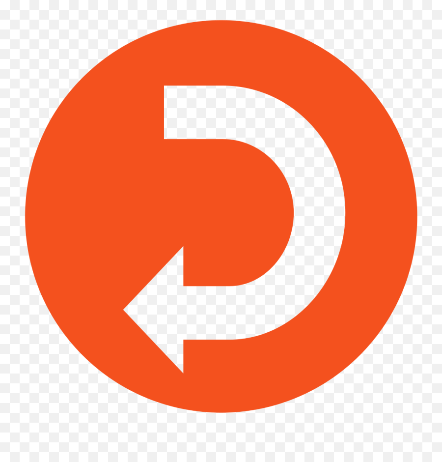 Fileeo Circle Deep - Orange Arrowswingleftsvg Wikimedia Linux Kernel Emoji,Swing Emoji