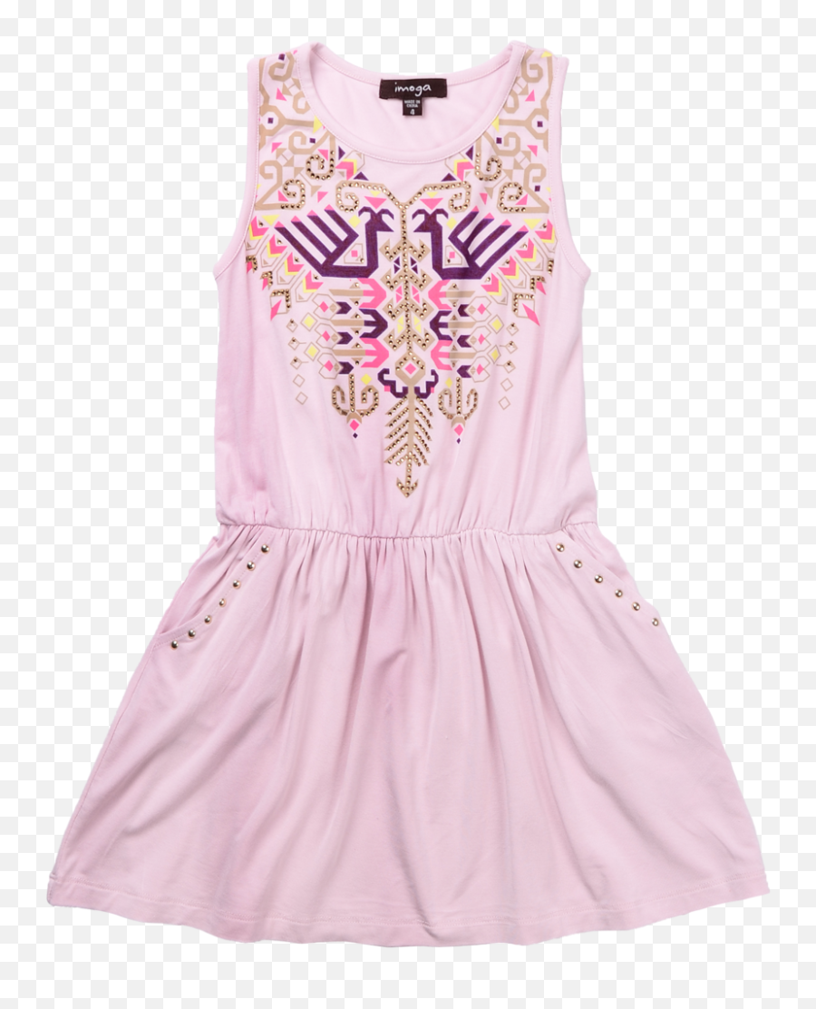 Girls Embellished Dress U2013 Fashion Dresses - Sleeveless Emoji,Emoji Girls Clothes
