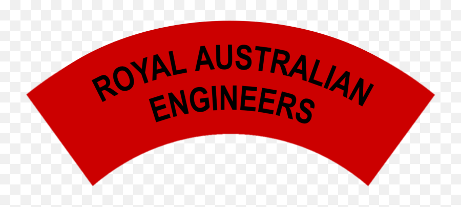 Royal Australian Engineers Battledress Flash No Border - Corps Emoji,B Emoji No Background