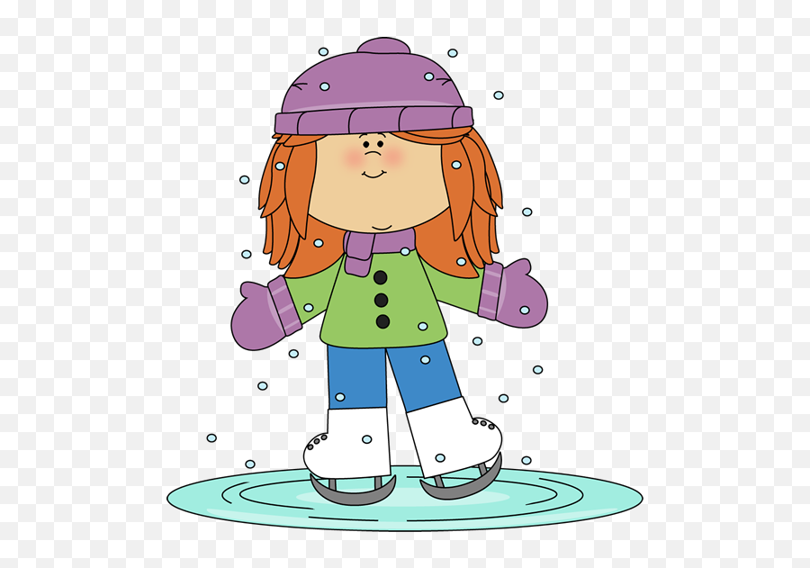 16715 Ice Free Clipart - Ice Skating Clipart Png Emoji,Ice Skating Emoji