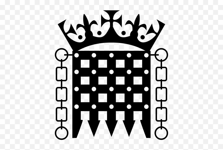 Crowned Portcullis - House Of Commons Logo Emoji,Fake News Emoji