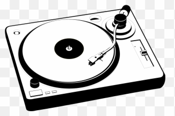 Turntable Record Player Antique Vintage - Turntable Clipart Emoji,Vinyl Record Emoji