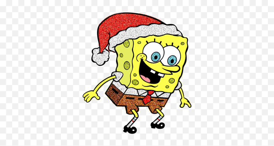 Glig - Christmas Spongebob Emoji,Spongebob Emoticons