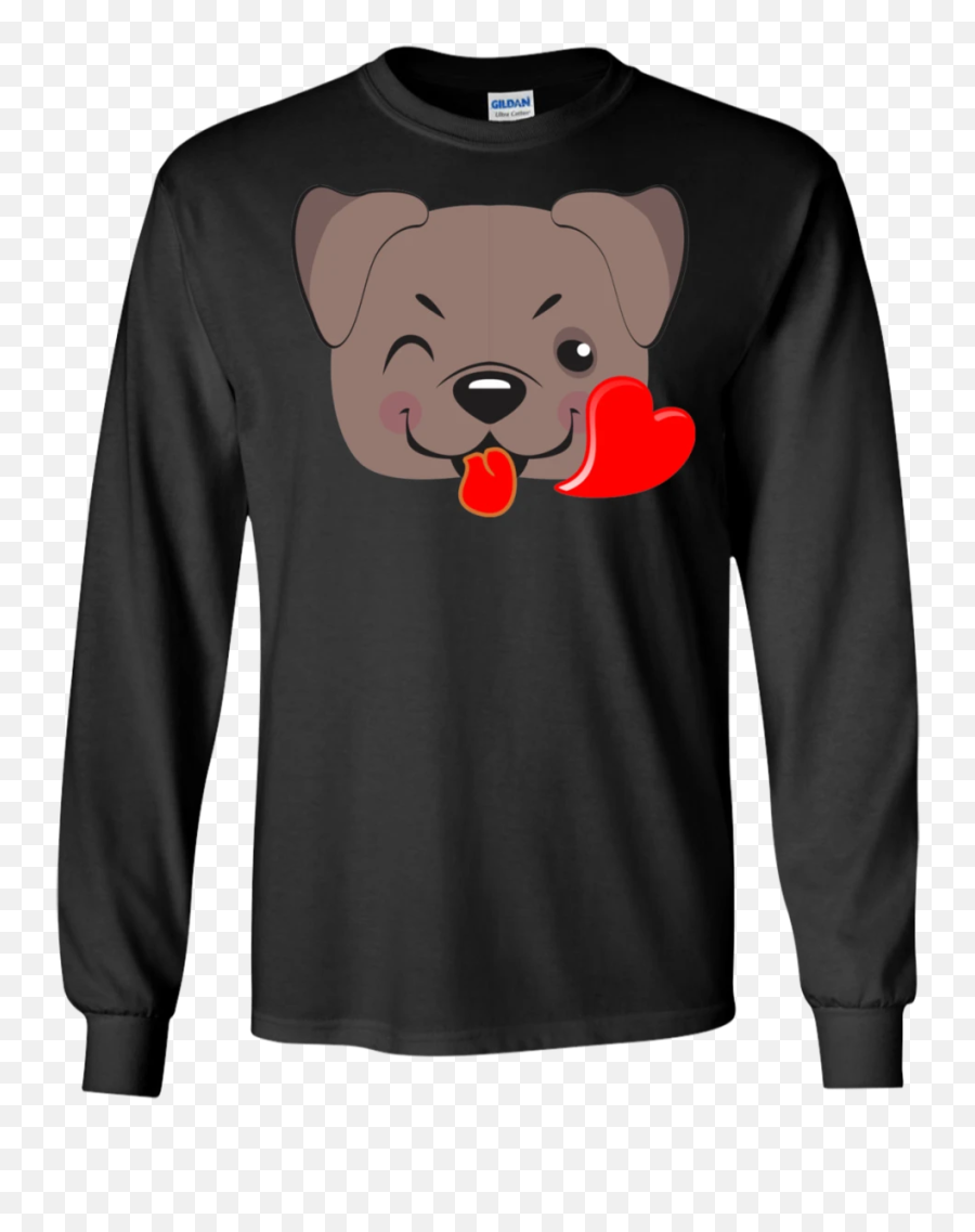 Emoji Adults Pitbull Heart Sweatshirts - Kansas City Chiefs Super Bowl Shirt,Pitbull Emoji