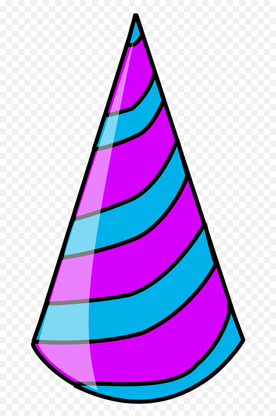 Hat Party Birthday Happy Children - Party Hat Clip Art Emoji,Emoji Party Hats