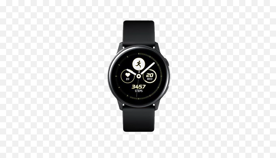 Samsung Galaxy Watch Active Black 40mm - Samsung Galaxy Watch Active Headphones Emoji,Samsung Emoticons List