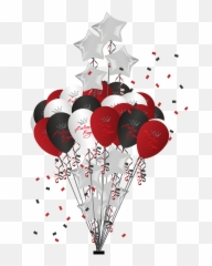 38 Balloons - Christmas Ornament Emoji,Number 10 And Umbrella Emoji
