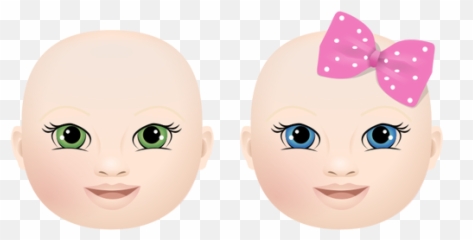 Happy Babies Vector Image - Clip Art Emoji,Emoji With Star Eyes