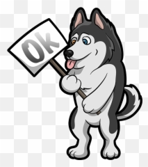 Husky Clipart Gray Dog Husky Gray Dog Transparent Free For - Siberian Husky Gun Dog Emoji,Husky Emoji