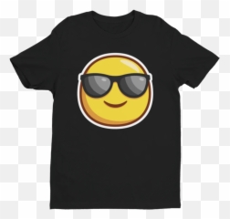 Cool Guy Emoji Short Sleeve Next Level T