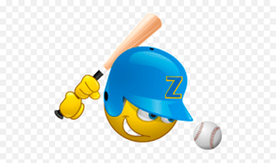 Staying Focused And Excited About Hitting - Smiley Emoji,Baseball Bat Emoticon