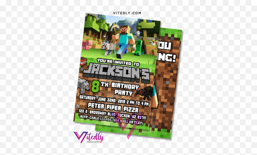 Invitations U2013 Tagged Minecraft U2013 Vitedly - Minecraft Emoji,Minecraft Emoji