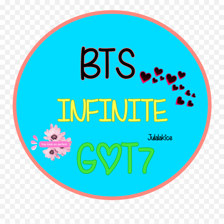 Icexice Infinite Bts Got7 - Circle Emoji,Infinite Emoji