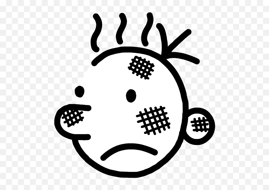 Wimpy Kid Emojis - Cartoon Diary Of A Wimpy Kid,Kid Emoji