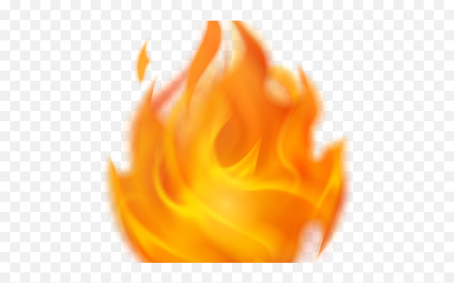 Download Hd Flame Clipart Real Flame - Portable Network Graphics Emoji,Flame Emoji Transparent