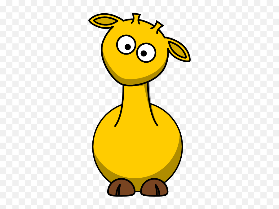 Download Hd How To Set Use Confused Giraffe Svg Vector - Blue Cartoon Giraffe Emoji,Confused Emoji Transparent
