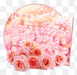 Download Glitter Roses Keyboard Theme Pink Rose For Android - Congratulations Moving Images With Flowers Hd Emoji,Rose Emoji Text