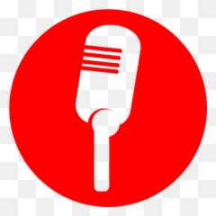 Microphone Stand Recording - Clip Art Emoji