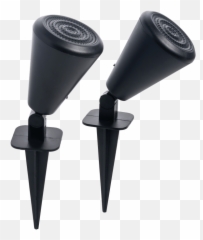 2 - Pack Vivitar Bluetooth Stereo Sound Lawn Speakers Plastic Emoji