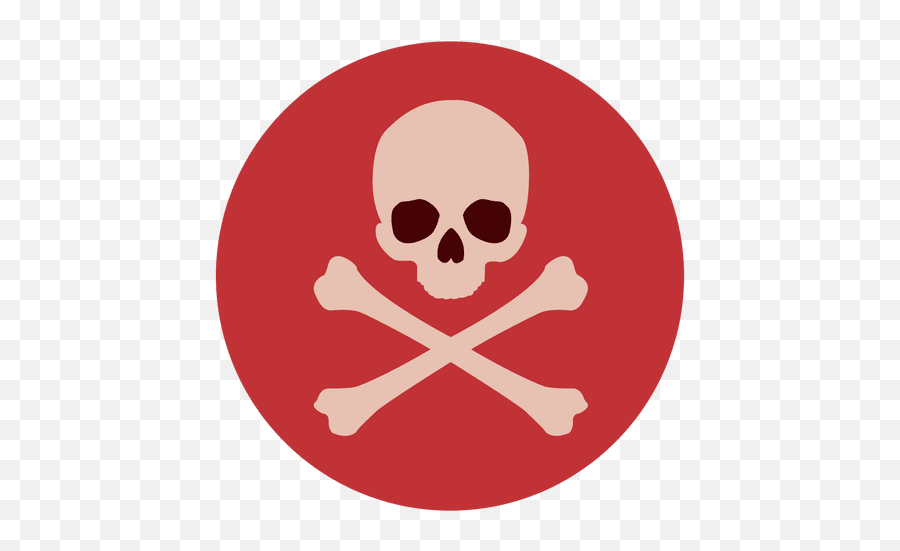 Skull And Bones Icon At Getdrawings - Skull Danger Sign Hd Emoji,Skull Crossbones Emoji