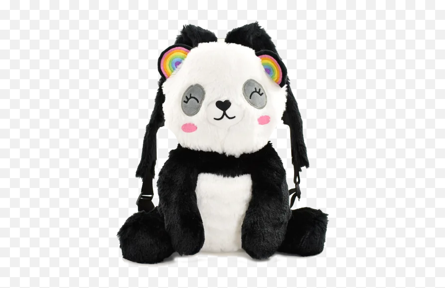 Panda Furry Backpack - Panda Furry Backpack Emoji,Furry Emoji