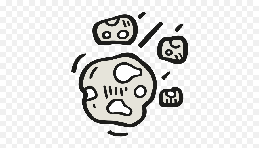Asteroid Icon - Asteroid Belt Clip Art Emoji,Asteroid Emoji