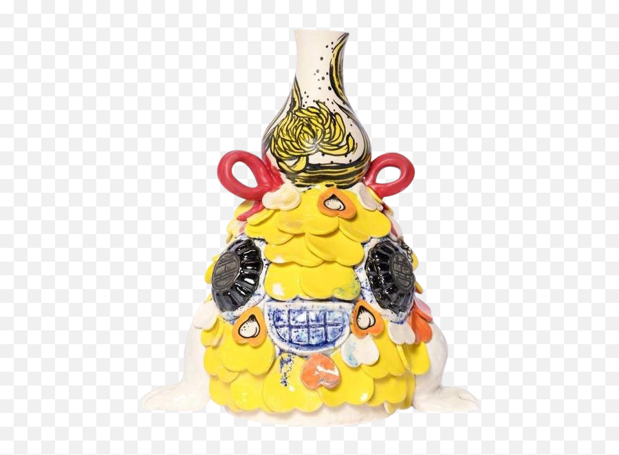 Jiha Moon Yellow Bok Jug 2017 - Vase Emoji,Beer Emoticons