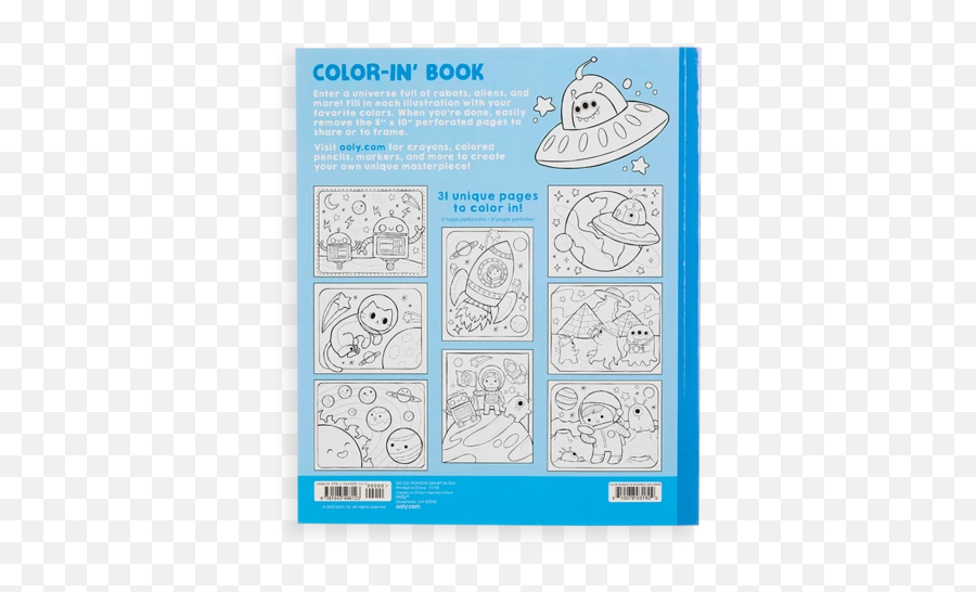 Color - Coloring Book Emoji,Outer Space Emoji