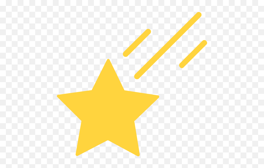 Shooting Star Emoji For Facebook Email Sms - Illustration,Shooting Star Emoji