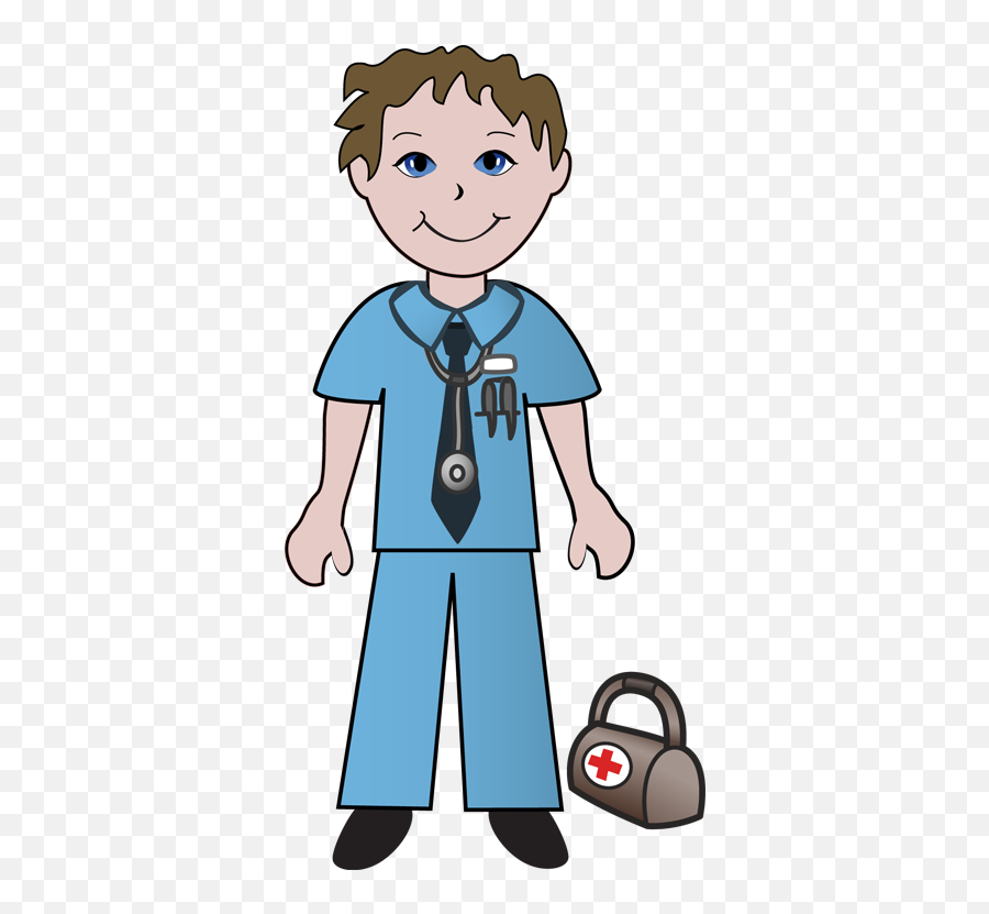 Free Clip Art Of Doctors And Nurses Nurse Clip Art - Nurse Clipart Png Emoji,Emoji For Doctor