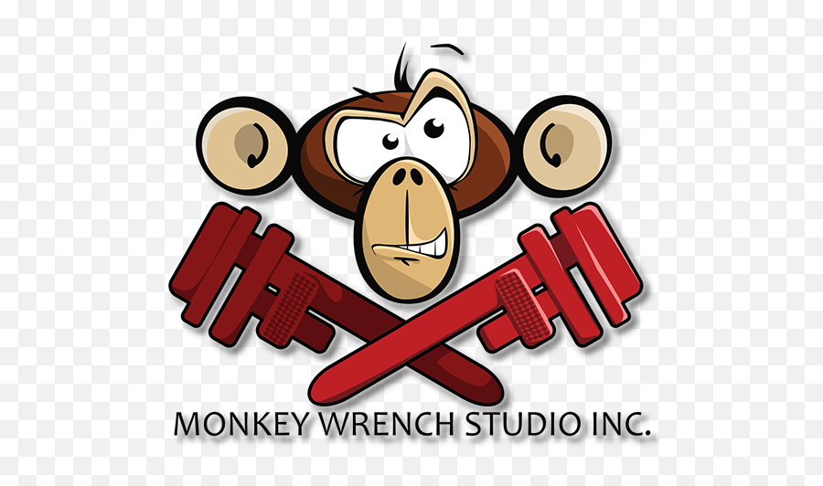 Cartoon Monkey Png - Picture Black And White Stock Home Red Wrench Auto And 24 Hr Towing Emoji,Wrench Emoji
