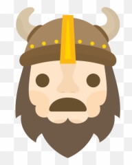Free Emoji viking sad PNG with Transparent Background - Portable Network Graphics