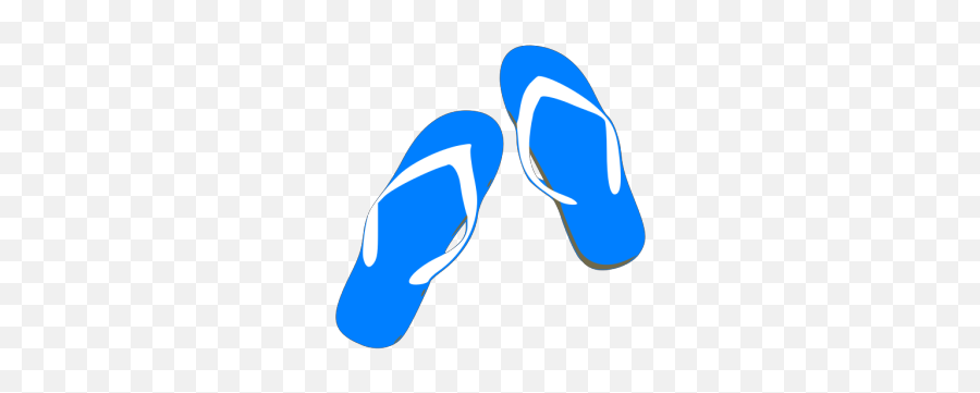 Blue Flip Flops Png Svg Clip Art For Web - Download Clip Transparent Background Flip Flops Cartoon Emoji,Flip Flop Emoji