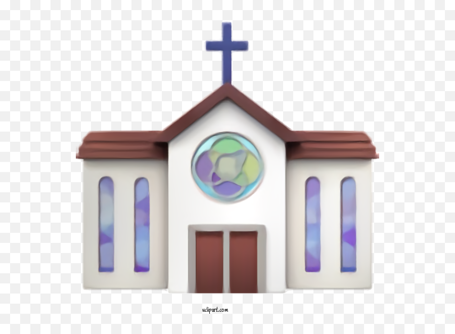 Holidays Place Of Worship Church Cross - Joseph Cathedral Church Emoji,Worship Emoji