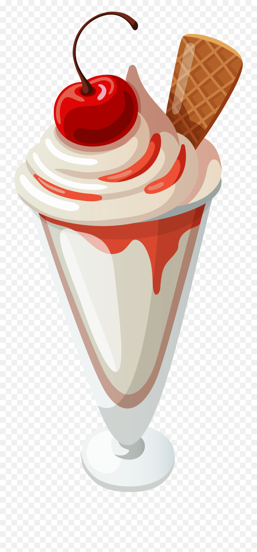 Ice Cream Sundae Clipart 6 - Ice Cream Sundae Clipart Transparent Emoji,Ice Cream And Sun Emoji