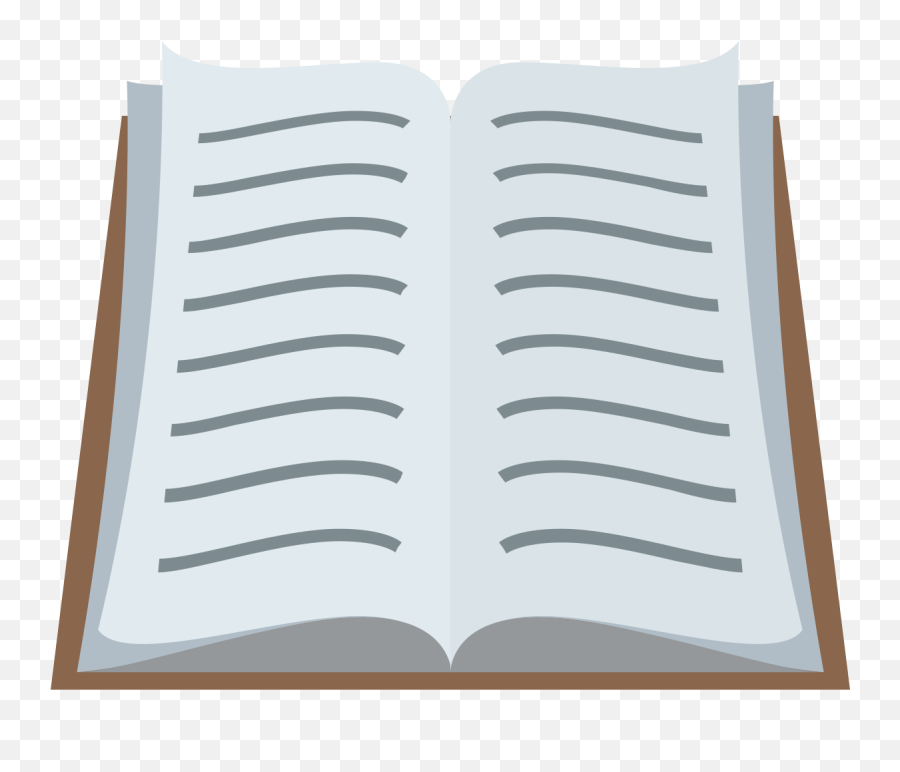 Emojione 1f4d6 - Open Book Emoji,Books Emoji