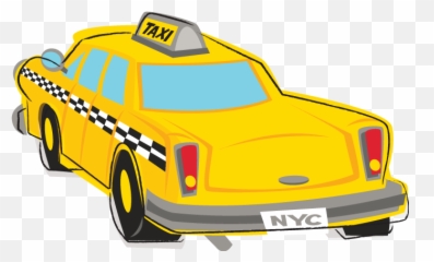 Taxi Clipart Png - New York City Emoji