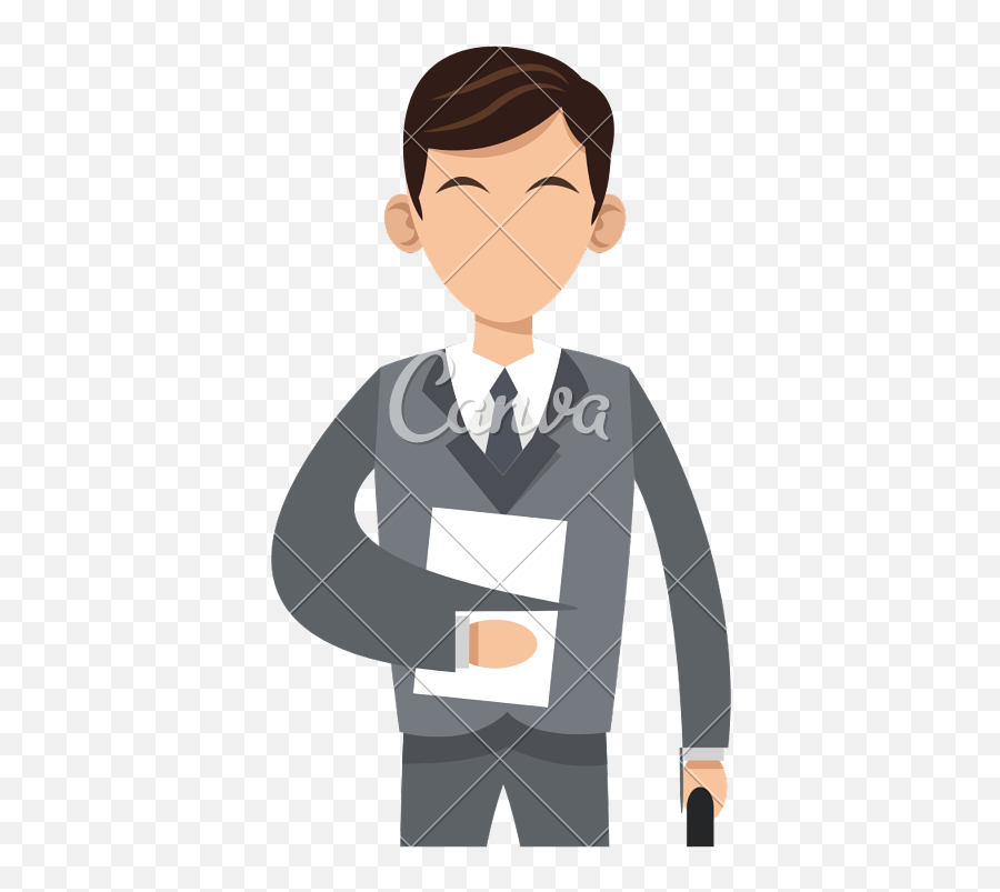 Businessman Avatar - Vector Graphics Emoji,Businessman Emoji