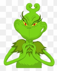 Grinch Evil Smile Clipart - Transparent Background Grinch Png Transparent Emoji,Grinch Emoticon