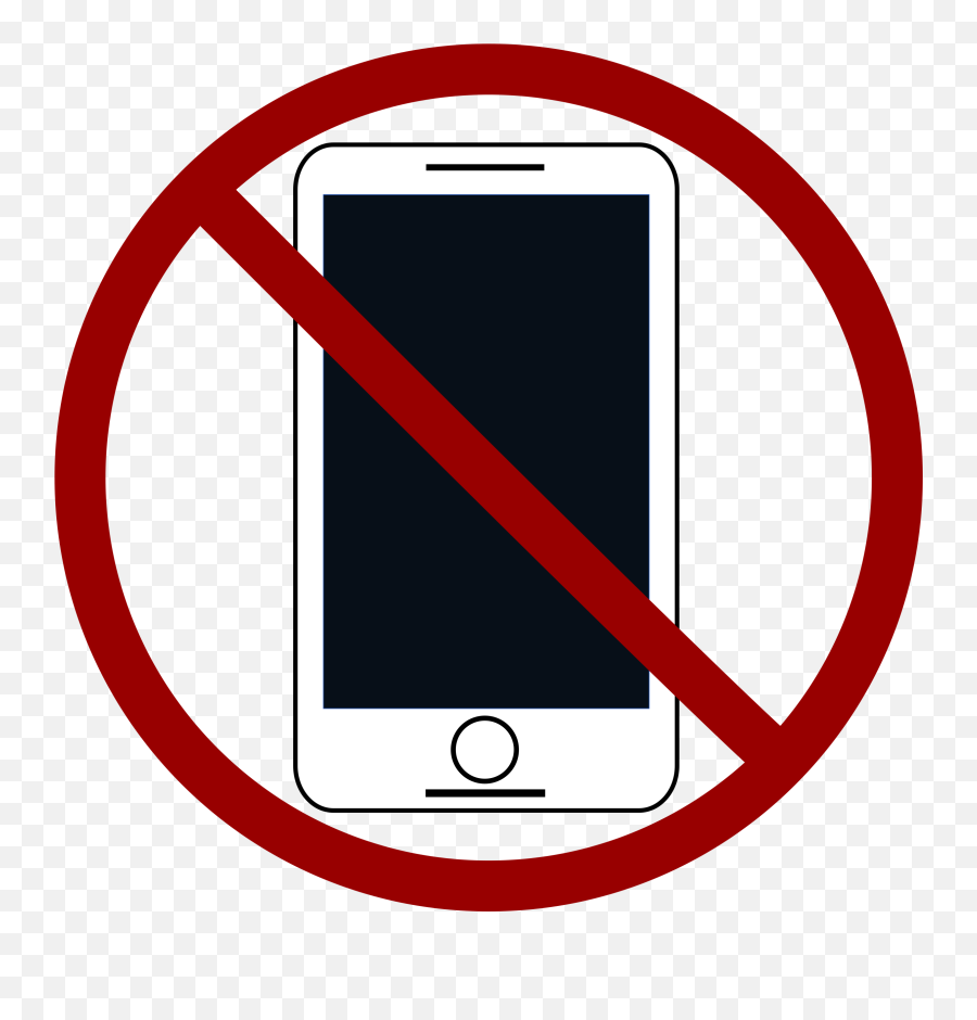 Cellphone Clipart Transparent Picture - No Phones Clip Art Emoji,No Phone Emoji