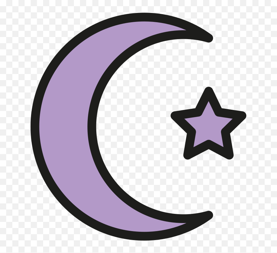 Openmoji - Islam Emoji,Purple Circle Emoji