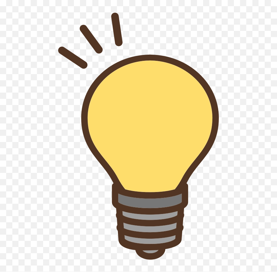 Download Free Png Light Bulb - Yellow Light Bulb Clipart Emoji,Bulb Emoji