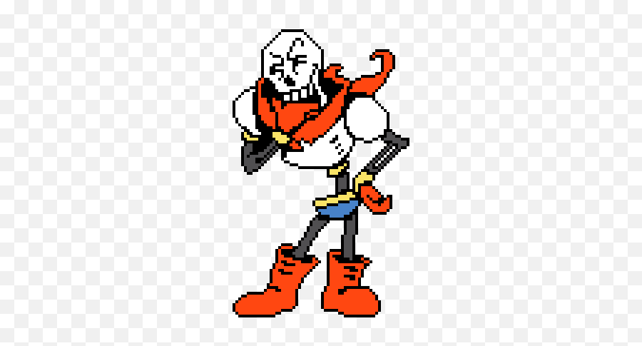 Genocide Run - Papyrus Phase 2 Gif Emoji,Papyrus Emoji