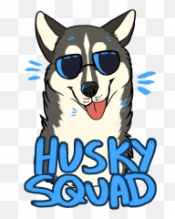 Updated Colors For The Husky Merch Available Here - Husky Squad Emoji,Husky Emoji